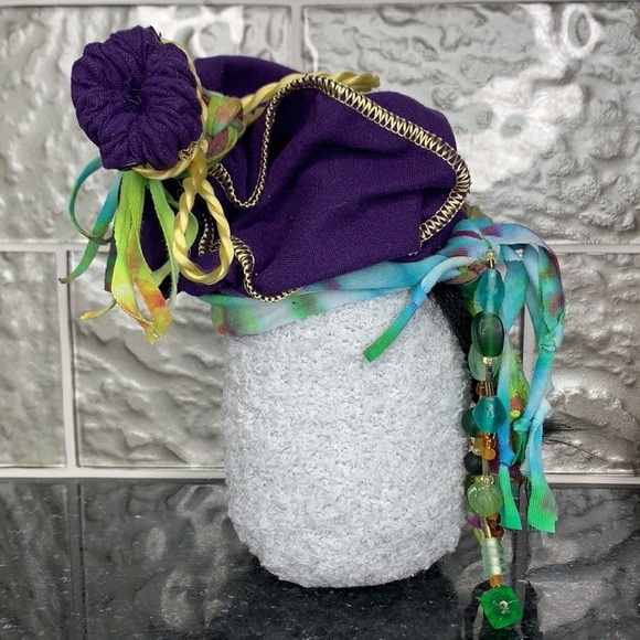 Bearded Pirate Fuzzy Sock Gnome - Picture 4 of 8